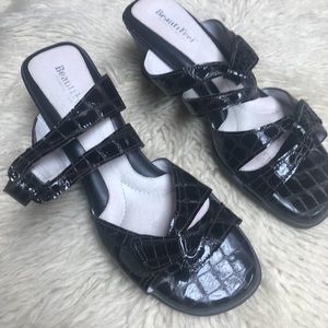Beautifeel heeled sandals. Size 10–EUC!!